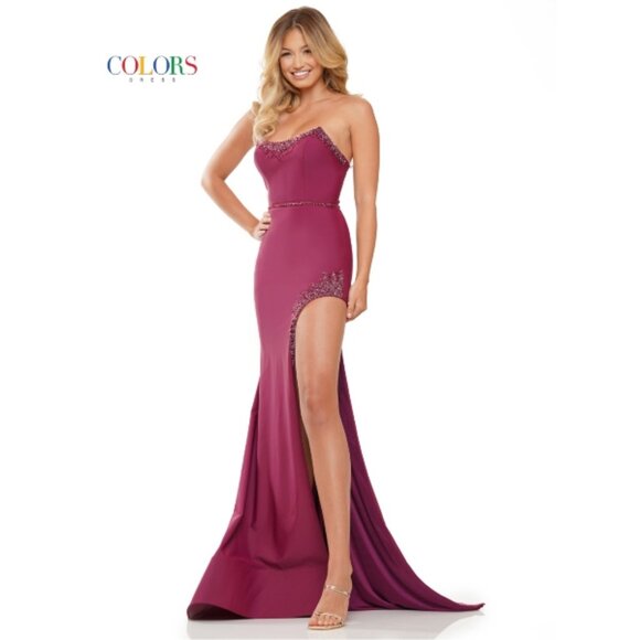 NEW Wine Prom Dress Size 6